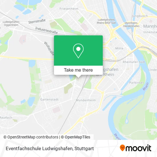 Карта Eventfachschule Ludwigshafen