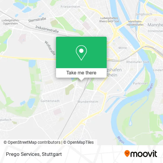 Карта Prego Services