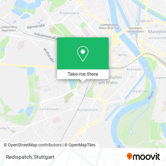 Redispatch map