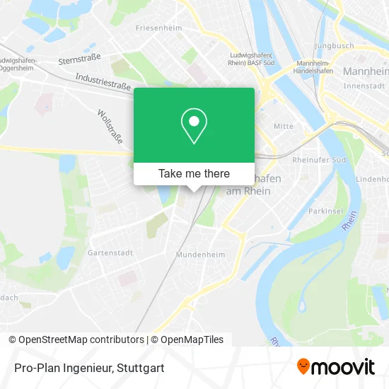 Pro-Plan Ingenieur map