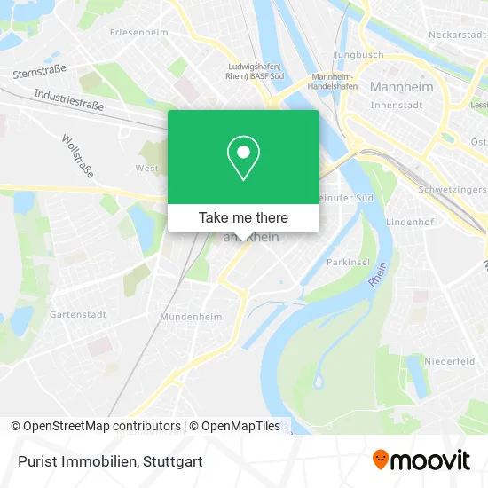 Карта Purist Immobilien