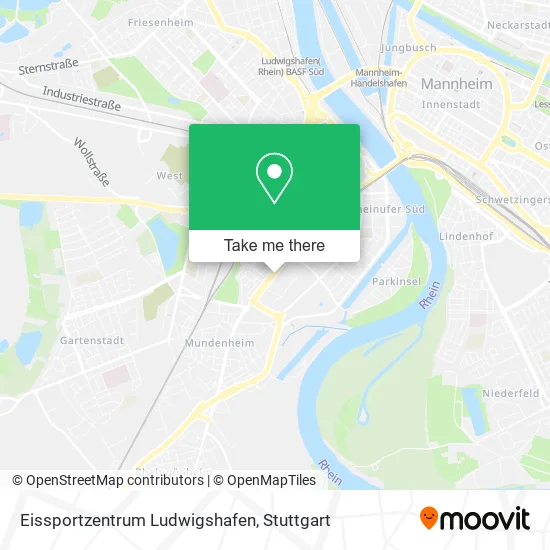 Карта Eissportzentrum Ludwigshafen
