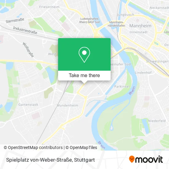 Карта Spielplatz von-Weber-Straße