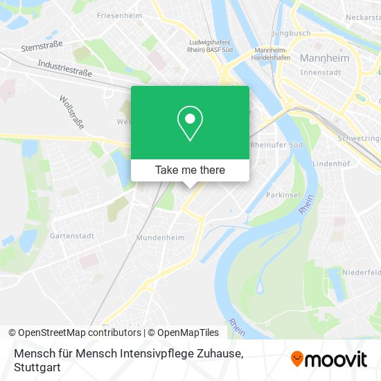 Mensch für Mensch Intensivpflege Zuhause map
