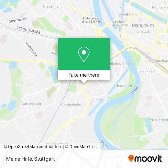 Карта Meine Hilfe