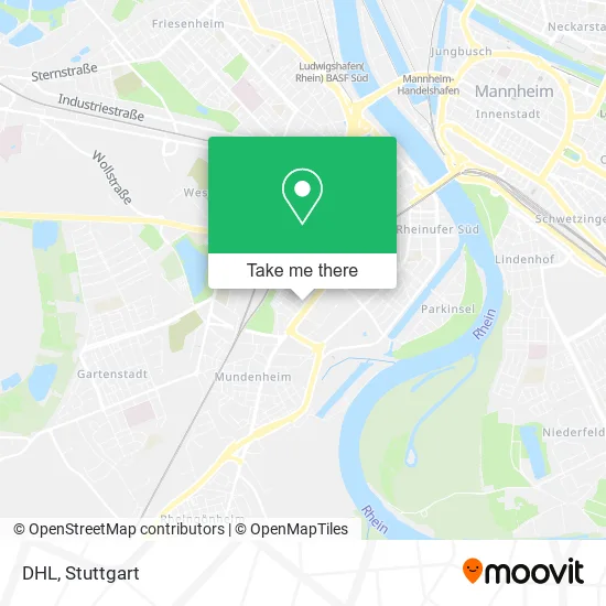 Карта DHL