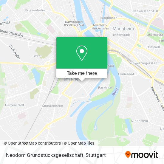 Neodom Grundstücksgesellschaft map