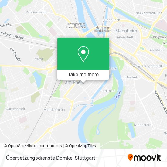 Карта Übersetzungsdienste Domke