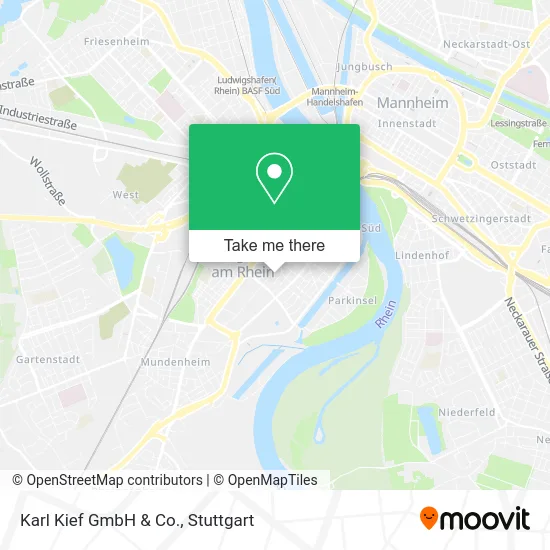 Карта Karl Kief GmbH & Co.