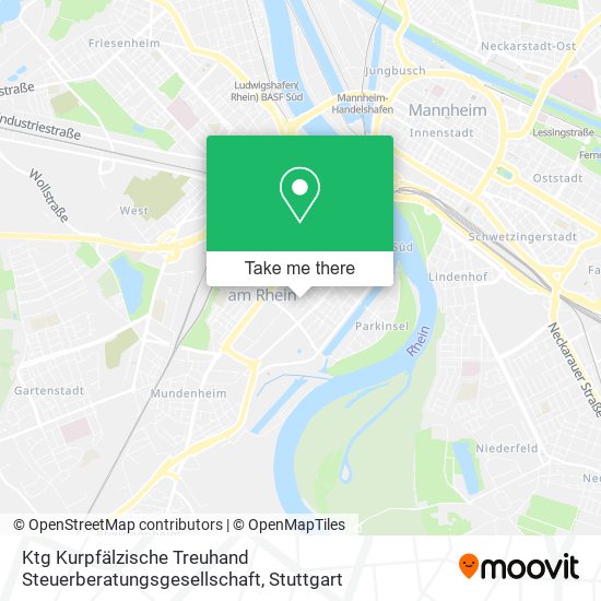 Ktg Kurpfälzische Treuhand Steuerberatungsgesellschaft map