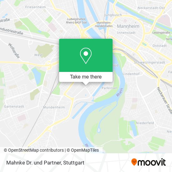 Mahnke Dr. und Partner map