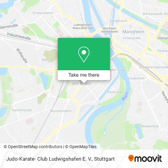 Карта Judo-Karate- Club Ludwigshafen E. V.