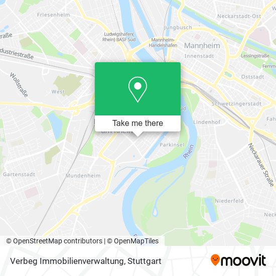 Verbeg Immobilienverwaltung map