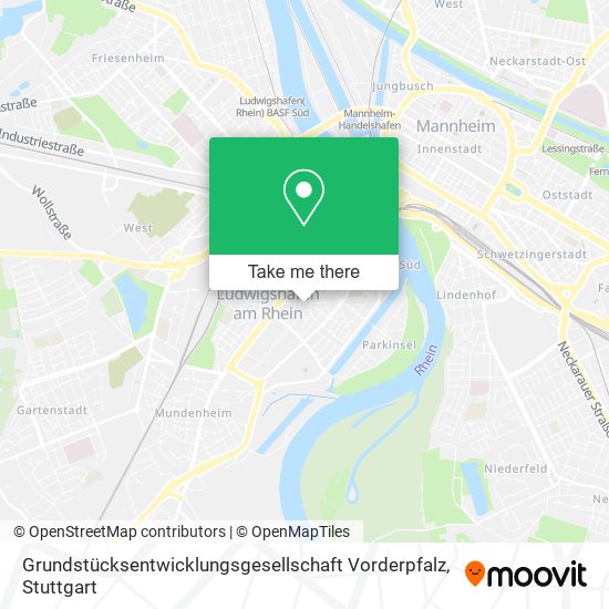 Grundstücksentwicklungsgesellschaft Vorderpfalz map