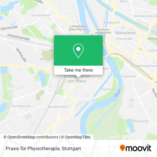 Карта Praxis für Physiotherapie
