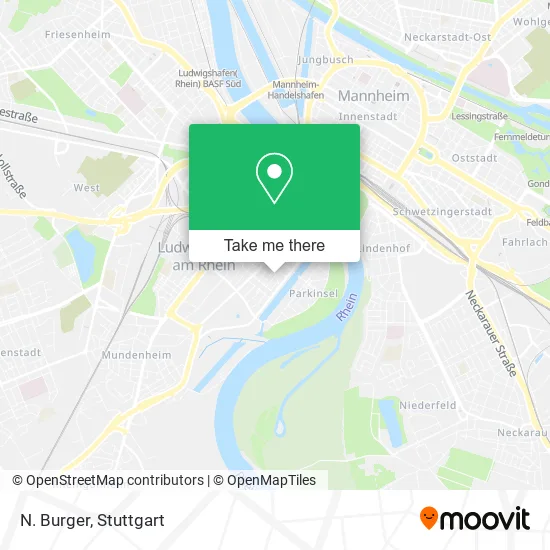 Карта N. Burger