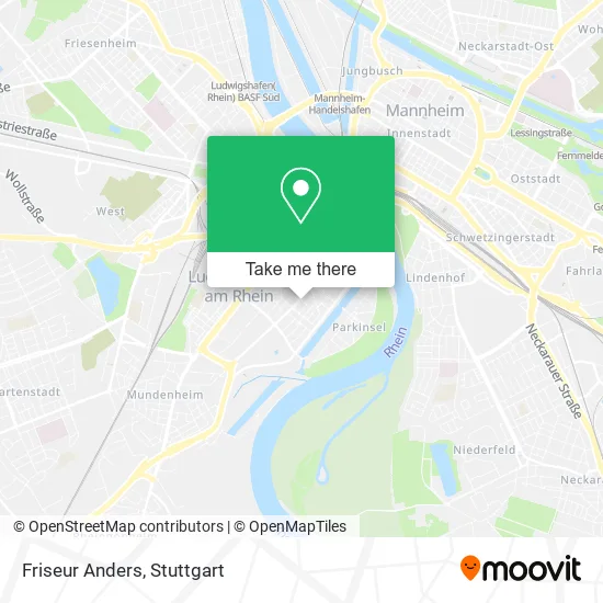 Карта Friseur Anders