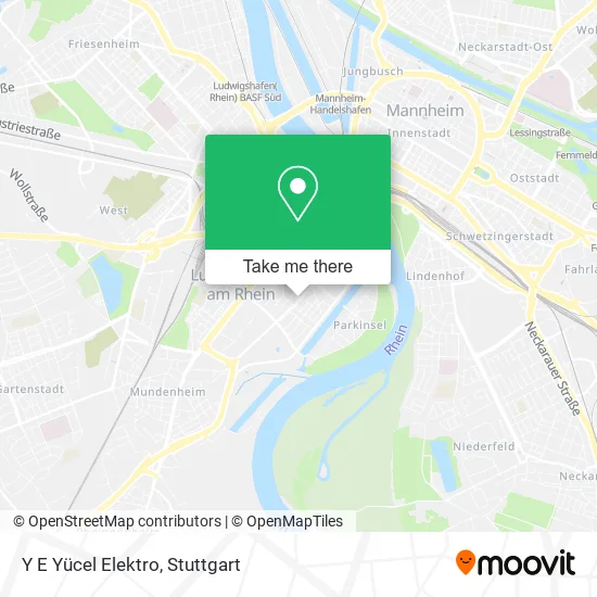 Карта Y E Yücel Elektro