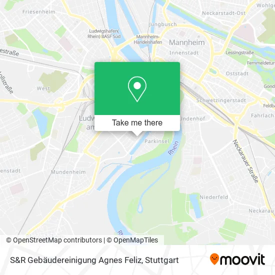 Карта S&R Gebäudereinigung Agnes Feliz