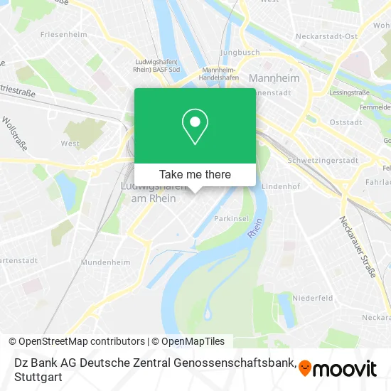 Карта Dz Bank AG Deutsche Zentral Genossenschaftsbank