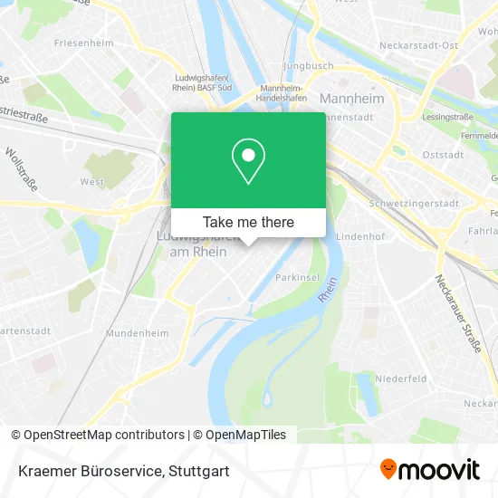 Карта Kraemer Büroservice