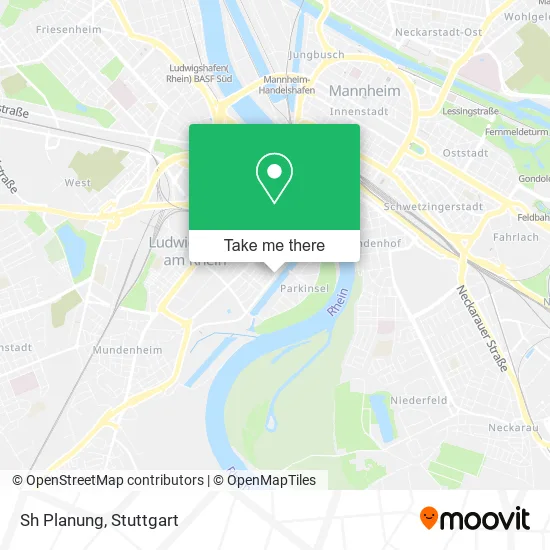 Карта Sh Planung