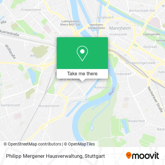 Карта Philipp Mergener Hausverwaltung