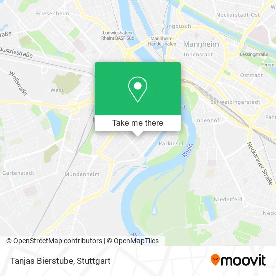 Карта Tanjas Bierstube