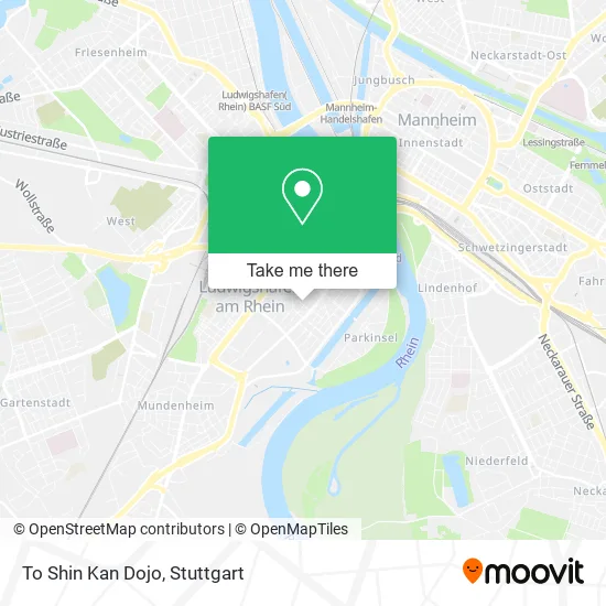 Карта To Shin Kan Dojo