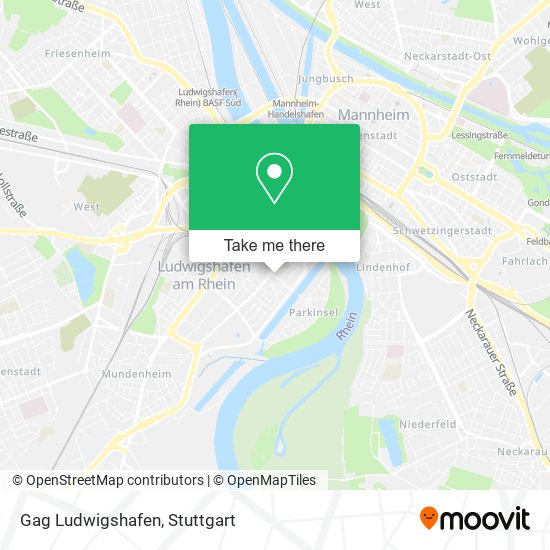 Карта Gag Ludwigshafen