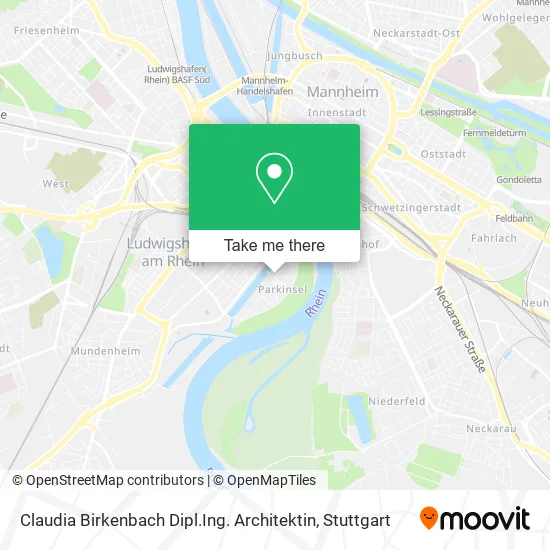 Карта Claudia Birkenbach Dipl.Ing. Architektin