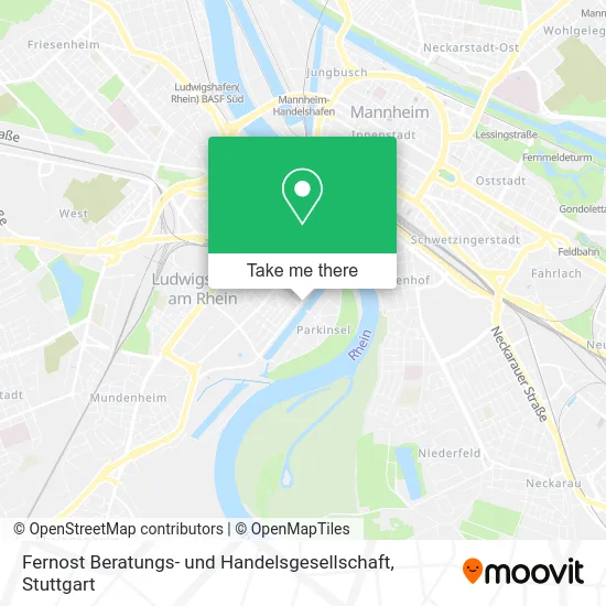 Карта Fernost Beratungs- und Handelsgesellschaft