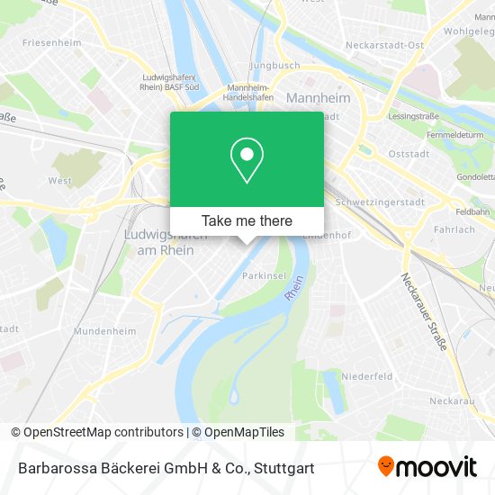Barbarossa Bäckerei GmbH & Co. map