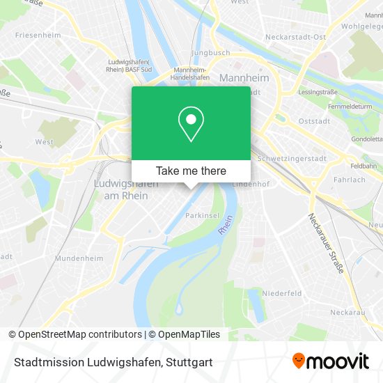 Stadtmission Ludwigshafen map