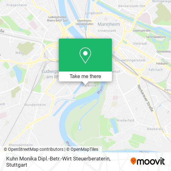 Kuhn Monika Dipl.-Betr.-Wirt Steuerberaterin map