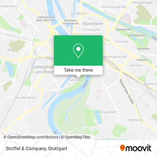 Карта Stoffel & Company