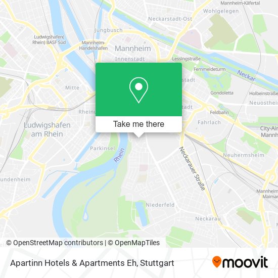 Apartinn Hotels & Apartments Eh map