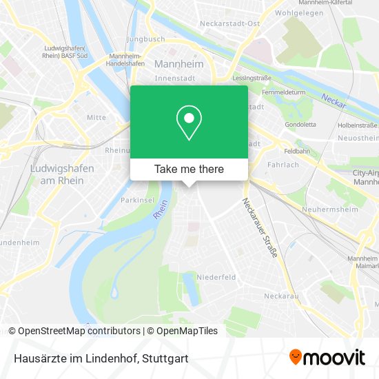 Hausärzte im Lindenhof map