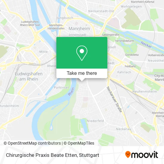 Карта Chirurgische Praxis Beate Etten
