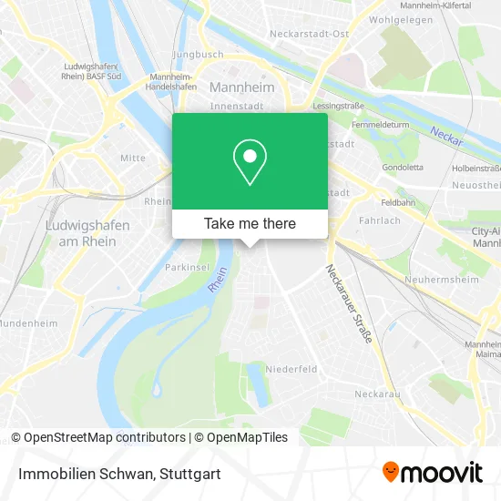 Карта Immobilien Schwan