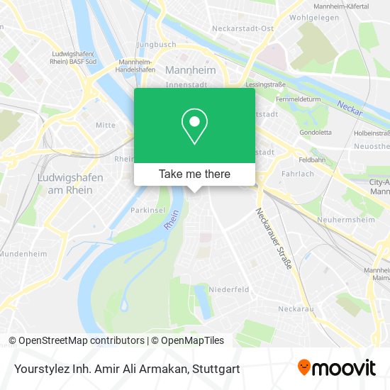 Карта Yourstylez Inh. Amir Ali Armakan