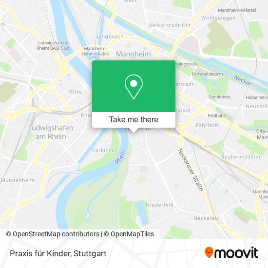 Карта Praxis für Kinder