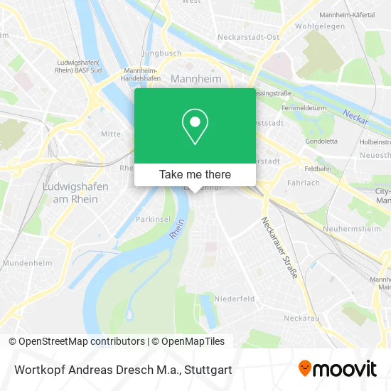 Карта Wortkopf Andreas Dresch M.a.