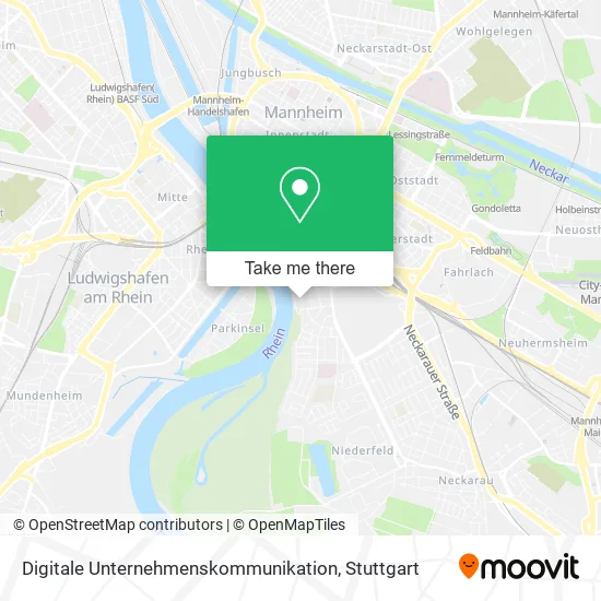 Карта Digitale Unternehmenskommunikation