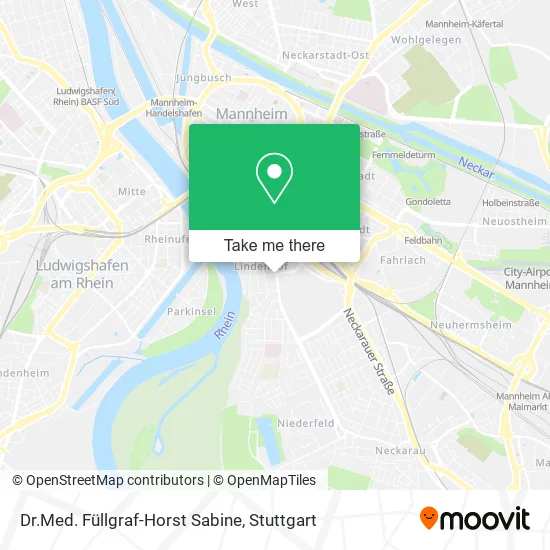 Карта Dr.Med. Füllgraf-Horst Sabine