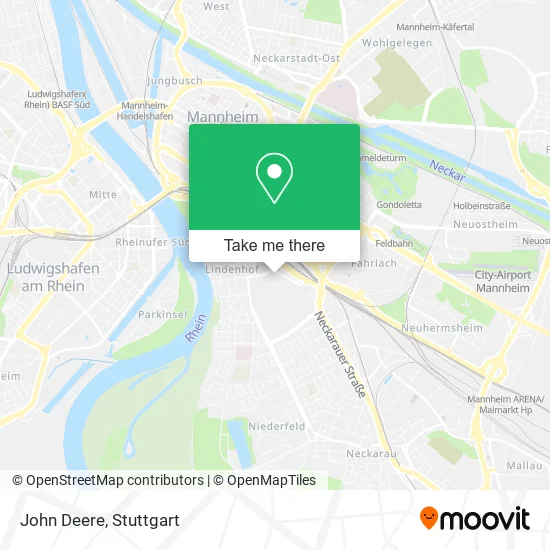 Карта John Deere