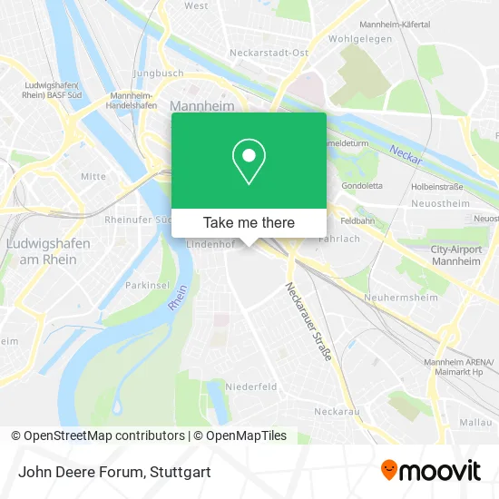 Карта John Deere Forum