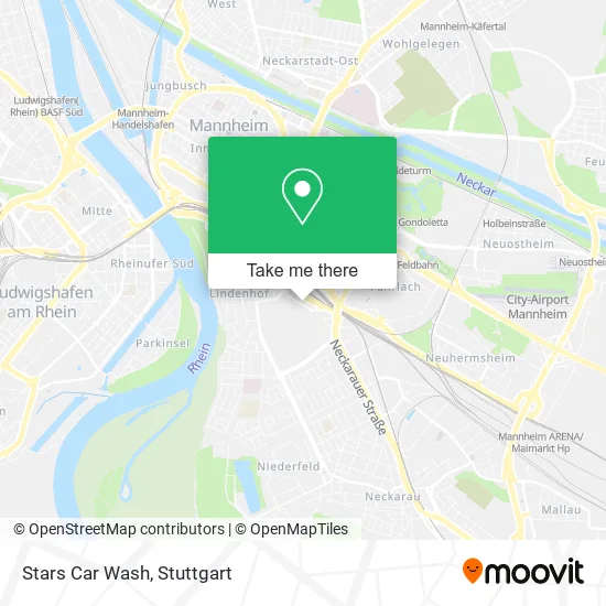 Карта Stars Car Wash