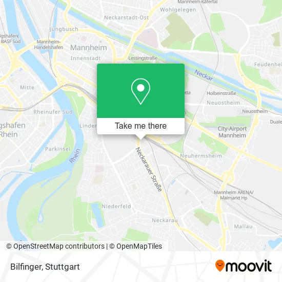 Карта Bilfinger