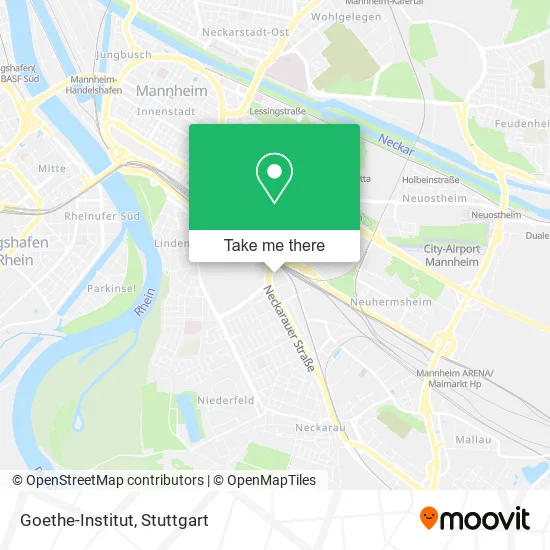Карта Goethe-Institut